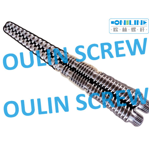 Weber Ce5 Twin Conical Screw and Barrel for WPC PVC