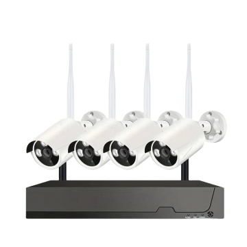4 Channel 2MP WiFi Camera Set with AI Human Detection