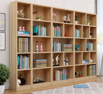 Wooden Bookcase for Modern Furniture - Library Shelves and Bookcase