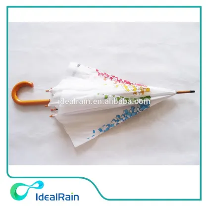 stick wooden advertising summer umbrella