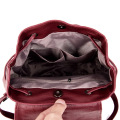 Moda pinkycolor colorido y mochilas escolares de cuero