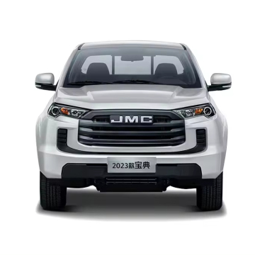JMC Baodian Sports Pickup Car - 5-Seater Cargo Truck with Turbo Engine and Hydraulic Steering