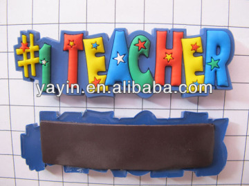 Customized soft PVC stickers/pvc door stickers