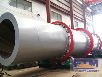 Palm kernel shell dryer