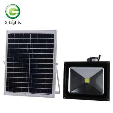 COB Chip LED Solar Flood Light 50w