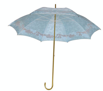 Lady Umbrella Golf Shaft and Handle Straight Umbrella (SU027)