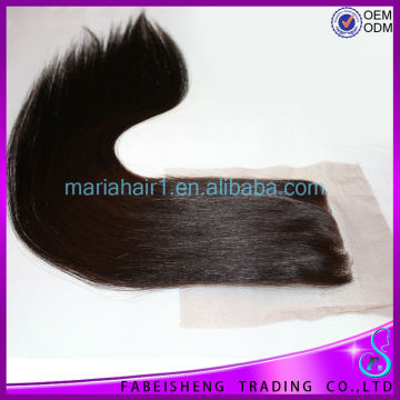 2013 Hot Sale fashion human hair silk base top lace front closure piece