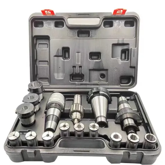 Tool Holders: Comprehensive Set including JXT25-50 Milling Chuck, Key Type Drill Chucks, Arbors, and Straight Collet Chuck for CNC Machines with NT ISO Tool Compatibility