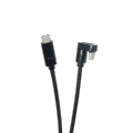 180 degree elbow injection moulded data cable