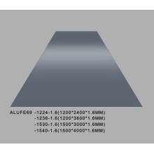 Parlak Demir Gri Alüminyum Levha 1.6mm