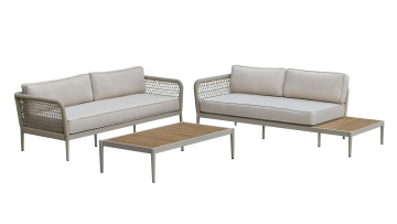 ชุดโซฟาโมดูลาร์กลางแจ้ง Mutina