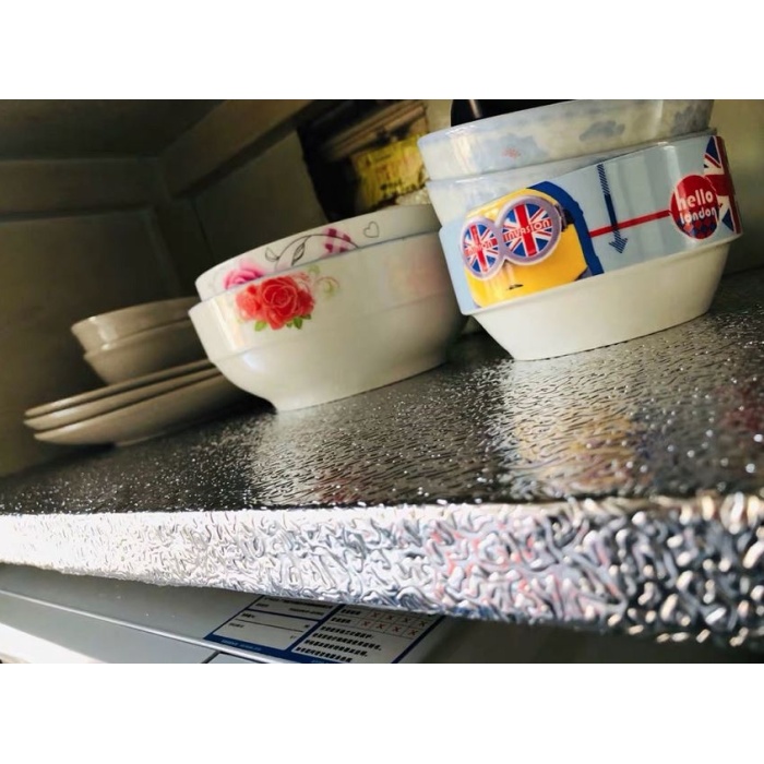 Αυτοκόλλητο αλουμινίου με μοτίβο αλουμινίου