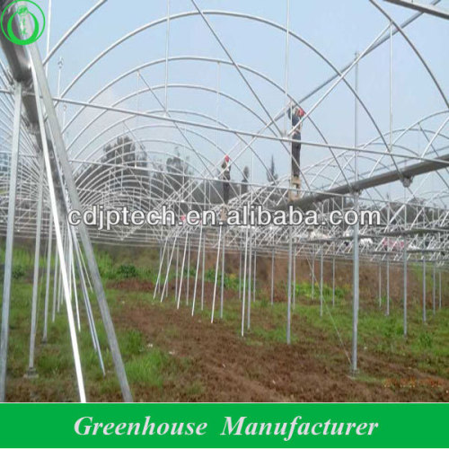 galvanzied greenhouse structure