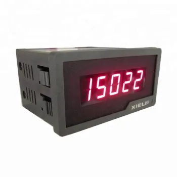 Digital Power Factor Meter with LED Display
