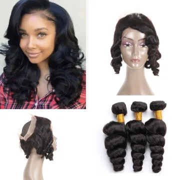 10A Grade Virgin Raw Weave Bundles with Closure Human Hair in Brazilian Hair Peruvian Lace Closure Closure Wig 7A 8A 9A 10A