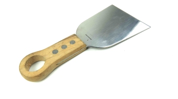 superior quality stainless steel spade with wooden handle