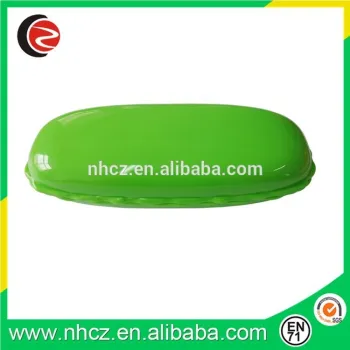 Unique fashion high quality red color plastic glasses case
