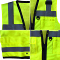 Custom Logo Security Billig Sicherheitsweste reflektierend