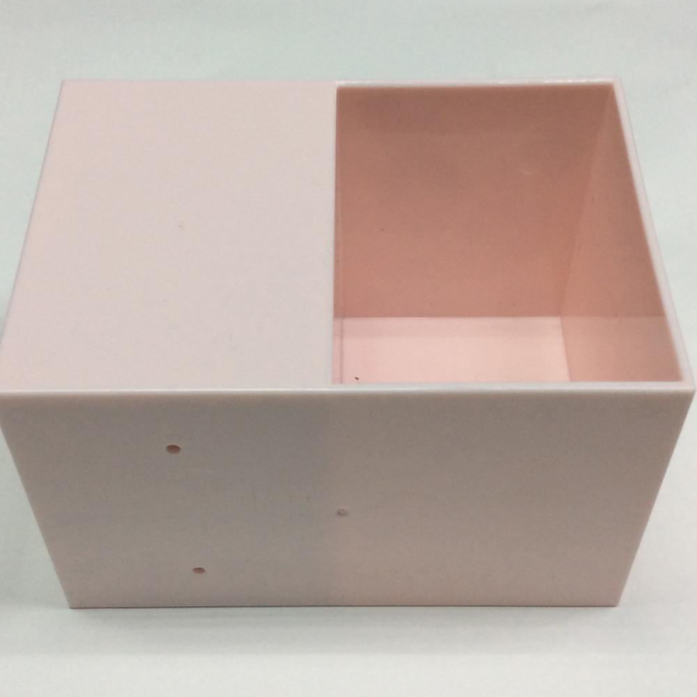 Plastic cartoon storage box with drawer