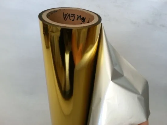 Gold Metalized Pet Film For Paper Thermal Laminating