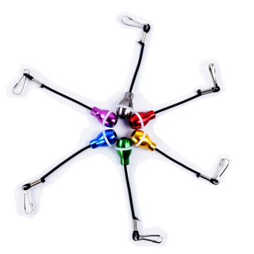 UCATCHOK Hot Sale Anti-Lost Rope with Metal Ball - Fishing Tackle Accessory