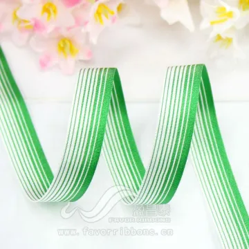 China Wholesale Striped Satin Ribbon