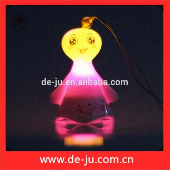 LED Night Light Ceramic White Windbell