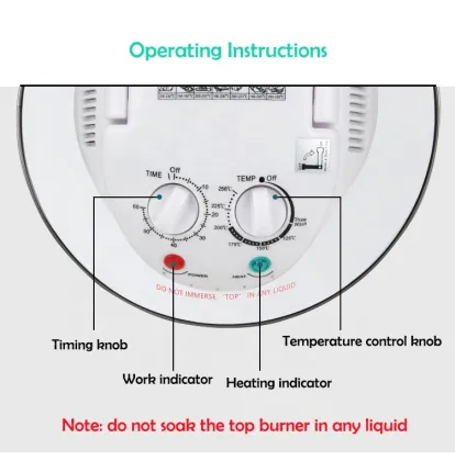Silver Crown 12L 1200W-1400W Commercial and Home Use Halogen Air Fryer Oven