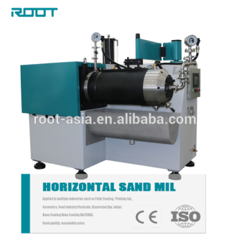 Disc type horizontal bead grinding mill equipmentd for car paints production