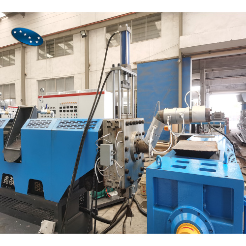 China crushed waste plastic recycling pelletizing line Supplier