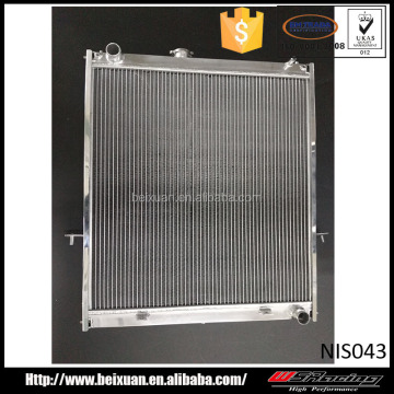 3ROW OEM Radiator per Nissan Patrol Y61 TB48DE Motore diesel: sostituzione del radiatore in alluminio completo Parte 21460-VC200