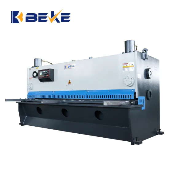 QC11Y/QC11K-16x3200 Hydraulic Manual Stainless Sheet Metal Cutting Machine and Guillotine Shearing Equipment