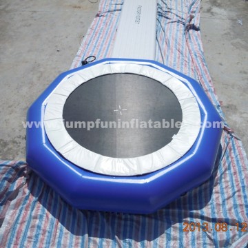 Inflatable water bounce with 0.9mm PVC tarpaulin best quality water trampoline