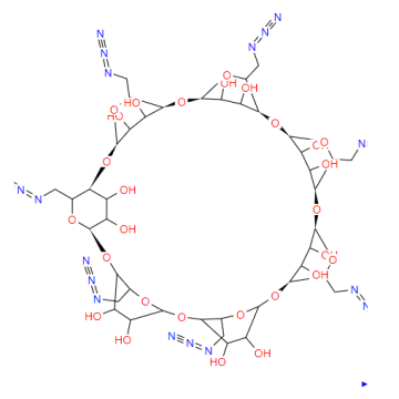 Heptakis- (6-azido-6-deoxy) -β-κυκλοδεξτρίνη CAS: 53958-47-7