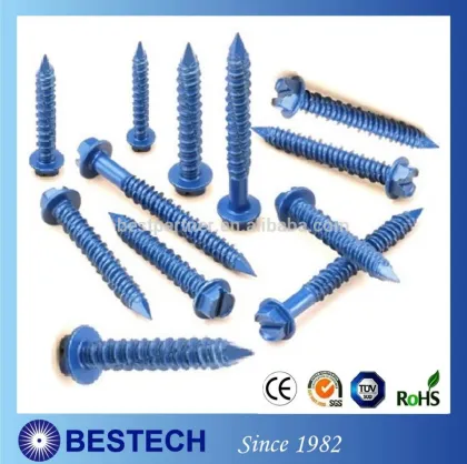 Concrete Screws Fasten Materials to Concrete Screw