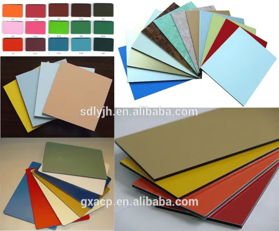 information board aluminum composite panel acp board manufacture