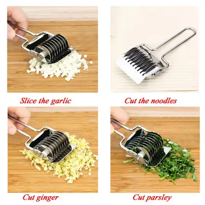 Metal Pasta Noodle Cutter Noodle Lattice Rollers