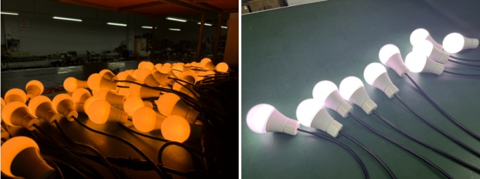 aging test for bulb