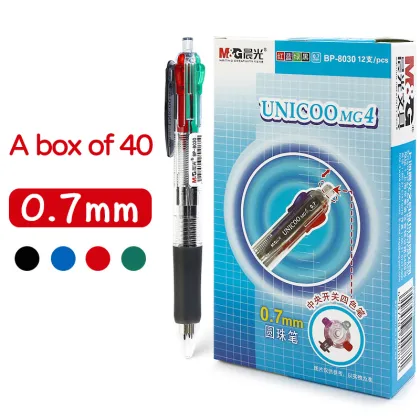 M&G 4 Color Ballpoint Pen Wholesale Office Stationery Supplies
