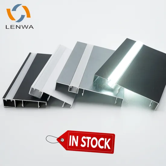LENWA ALUMINIUM Illuminated Aluminum LED Skirting Board for Home and Kitchen Decor