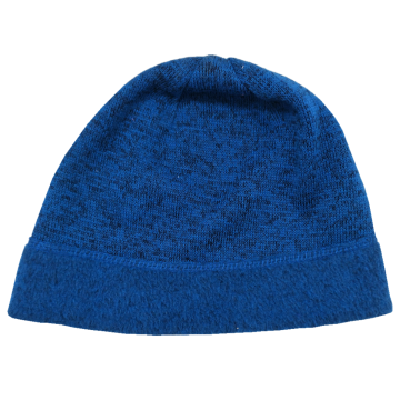 2019 new fashion acrylic custom logo knitted hat