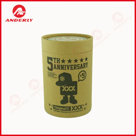Customized T-shirt Packaging Paper Tube Cylinder Box