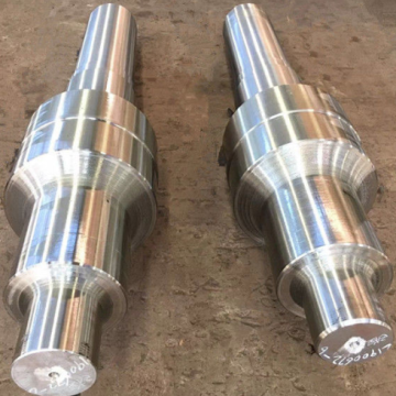 Arbre d&#39;usinage CNC en acier forgé de précision personnalisé grand
