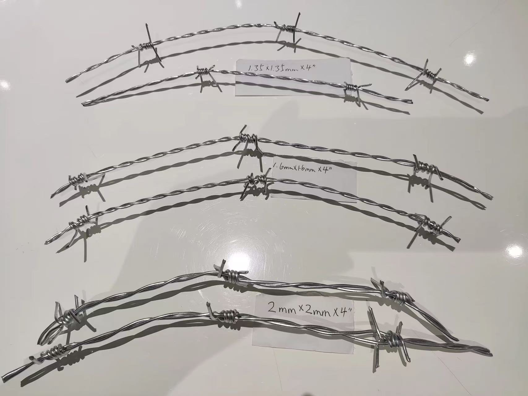 Barbed Wire Gauges