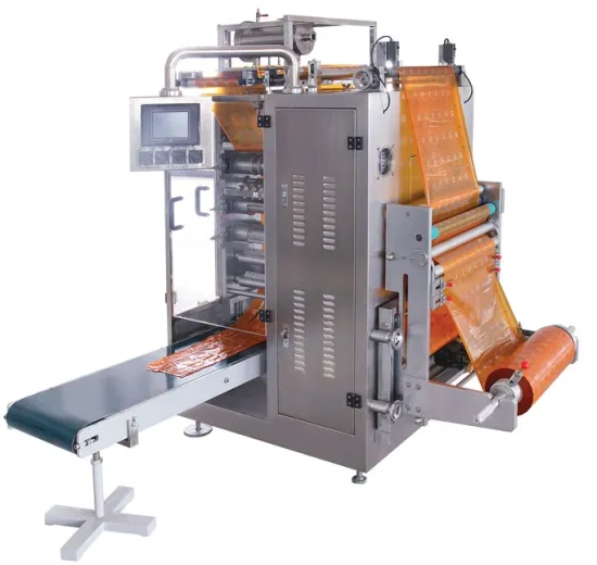 Multi-line liquid packing machine