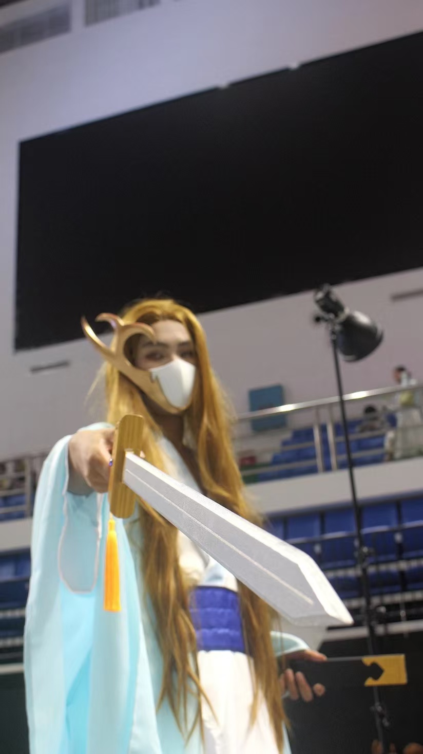 Chinese Anime Half Face Cosplay Mask