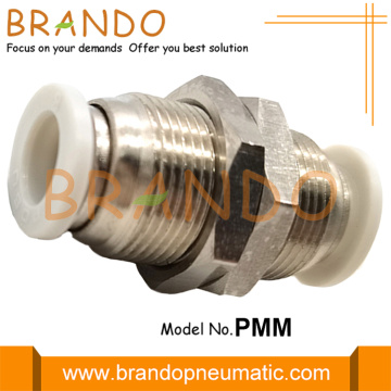 PMM Push in Bulkhead Union Pneumatic Atting