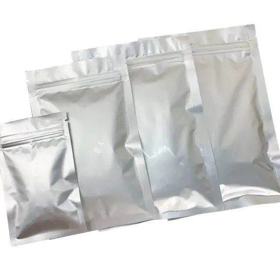 Custom Printed Aluminized Foil Plastic Packaging 3.5G Baggies Holographic Ziplock Mylar Bags