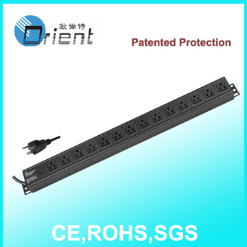 US pdu 14WAYS PDU NEMA5 socket