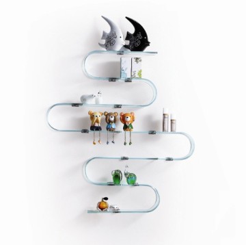 2015 Beautiful decor furniture wall mounted bathroom glass shelf                        
                                                Quality Choice